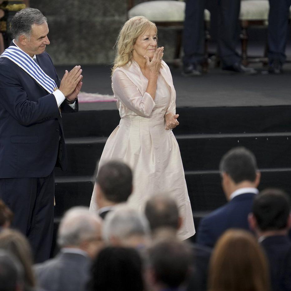 Uruguay's new leftist president takes office, facing a financial balancing act